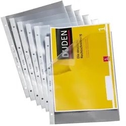 LEITZ Prospekthüllen DIN A4 0.13 mm transparent