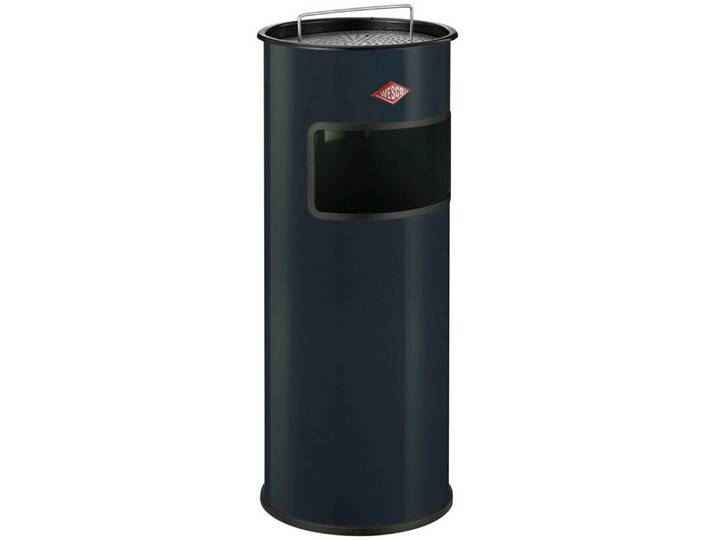 WESCO Aschenbecher Standascher 30 L, mit Sieb, mit Einwurfschlitz und herausnehmbarem Sieb