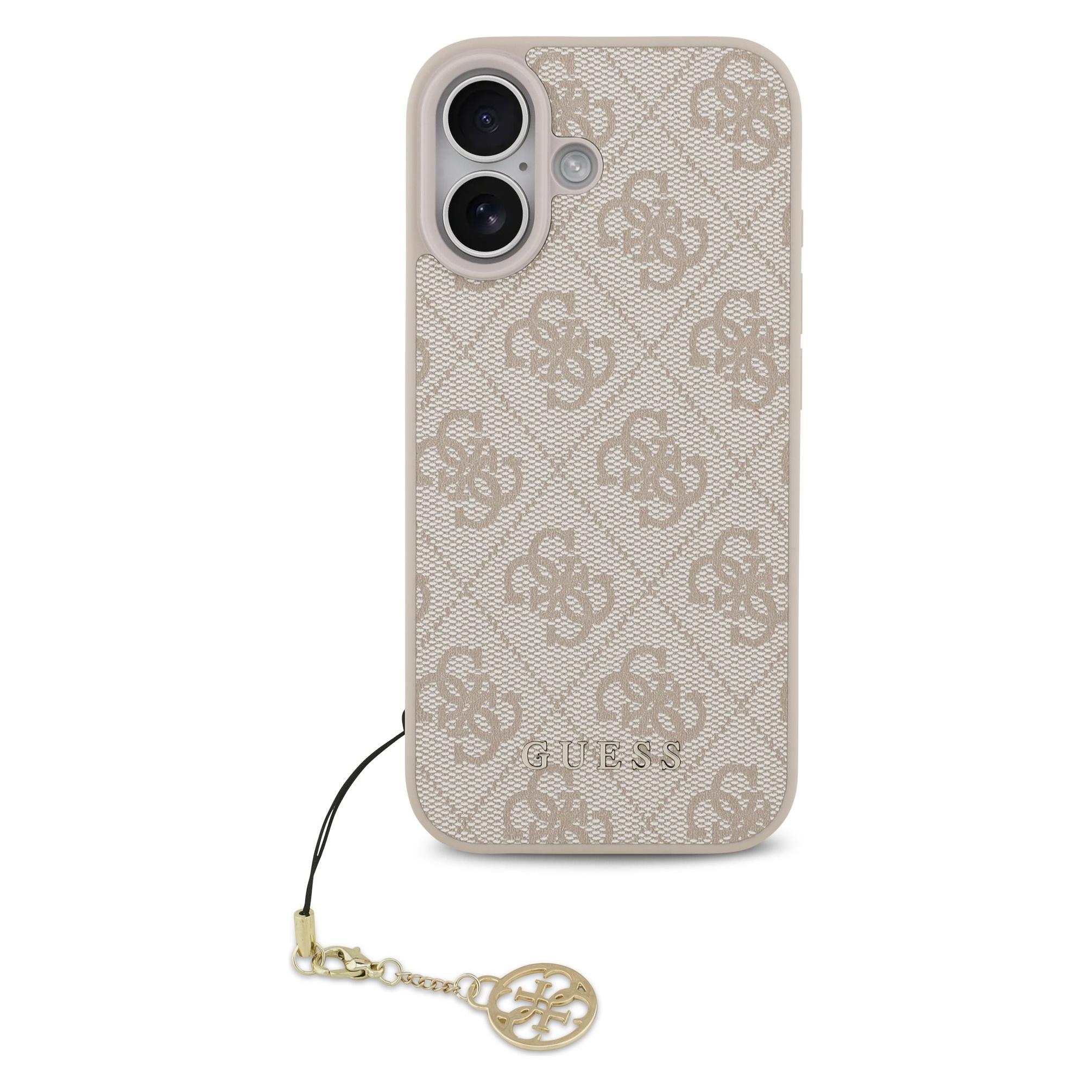 Guess Hülle 4G Charm Elegante Schutzhülle Raffiniertes Design Trendaccessoire (Apple iPhone 17) (GUHMP17SGF4GCP)