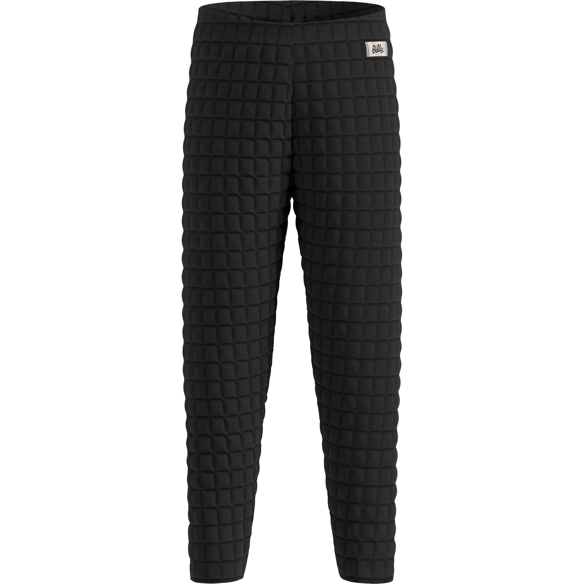 Odlo Quilted Hose Kinder Jeans & Freizeithose schwarz Größe 140 Lifestyle Elastisch