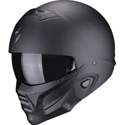 Scorpion EXO-Combat II Solid, Modularhelm - Matt-Schwarz - M