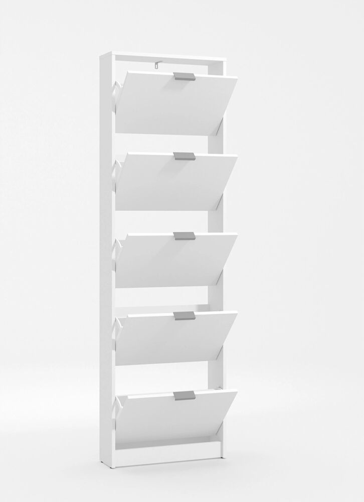 BellaHome SCARPIERA 5 RIBALTE BIANCO