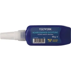 TECWERK Rohrgewindedichtung nf.hv.weiß 50 g Tube hochviskos niedrigfest mit PTFE