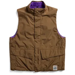 BURTON REVERSIBLE INSULATED Weste 2027 earth ship brown - M