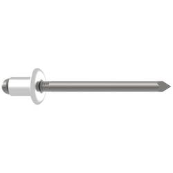 Gesipa 1454612 Blindniete Stahl Stahl Stahl 250 St.