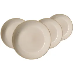 Ritzenhoff & Breker Olivia Suppenteller, Teller, Beige, Braun