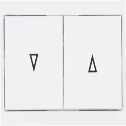 Kopp 621513084 MALTA - Jalousieschalter, Farbe: arktisweiß