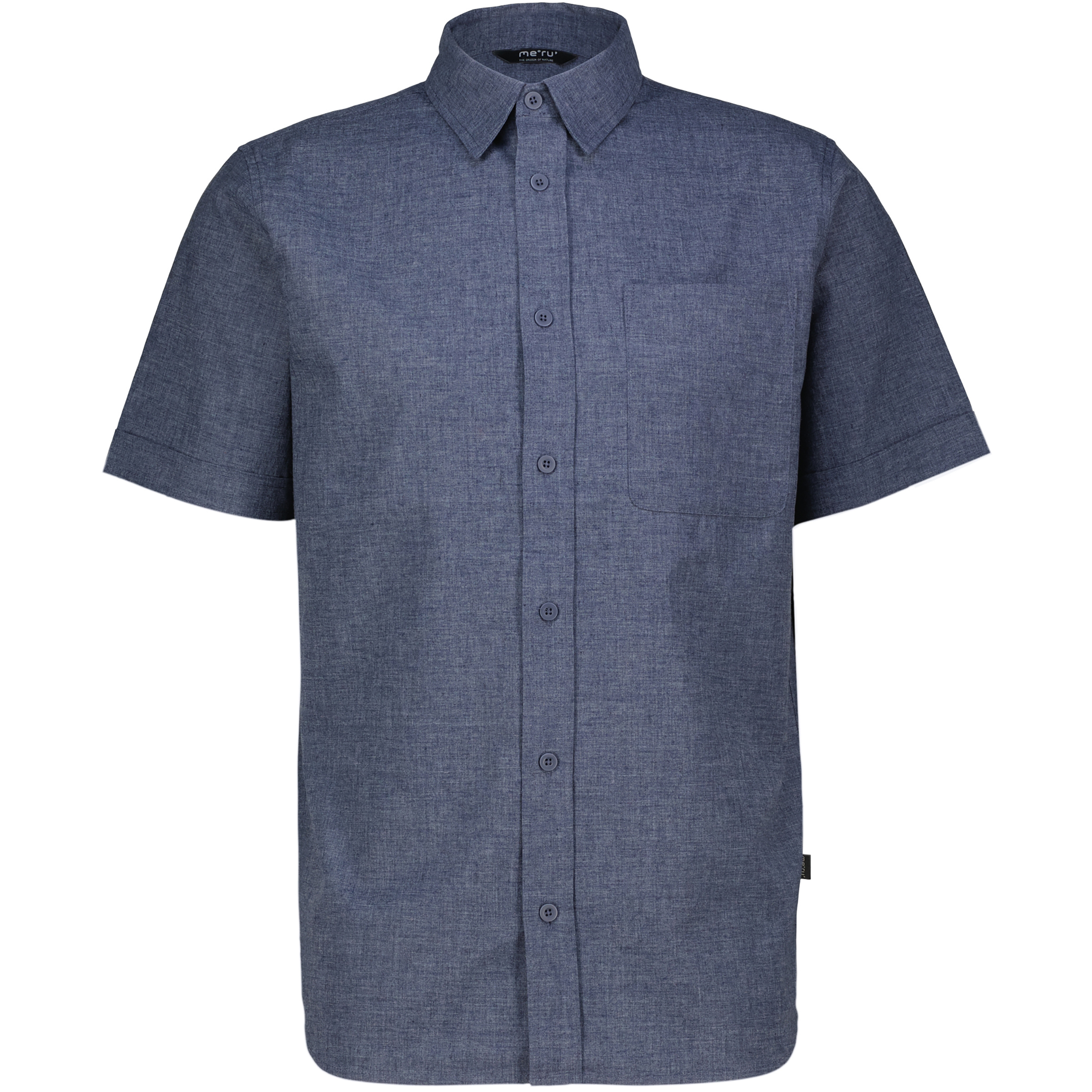 Bergzeit Basics Meru Valence Herren Hemden blau Größe S Trekking Schnell trocknend