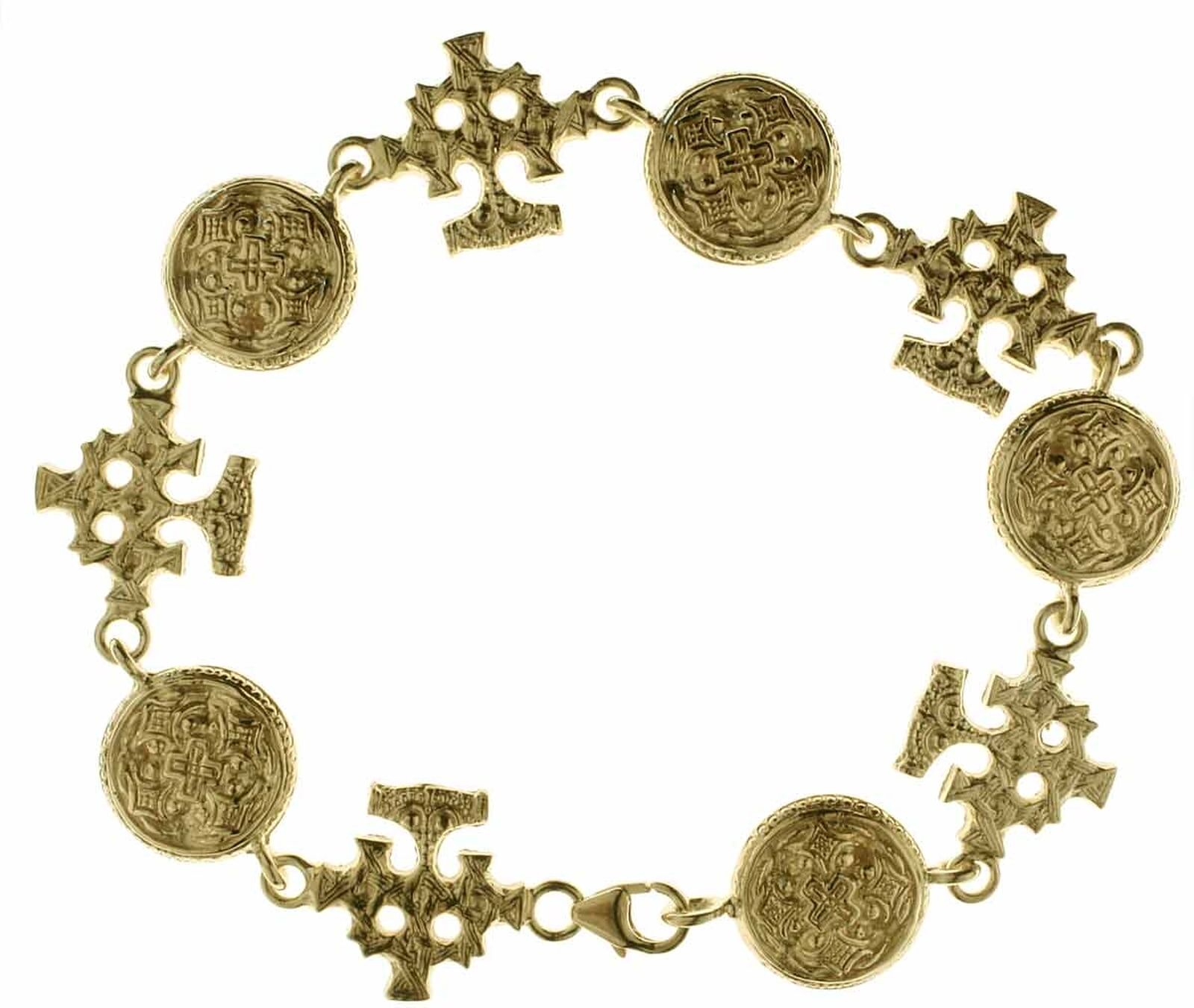Armband OSTSEE-SCHMUCK "Ostsee-Schmuck Armband Hiddensee Armband Hiddensee", gold (weiß, neutral), Armbänder, Damen, 20cm, Silber 925 (Sterlingsilber), Armband