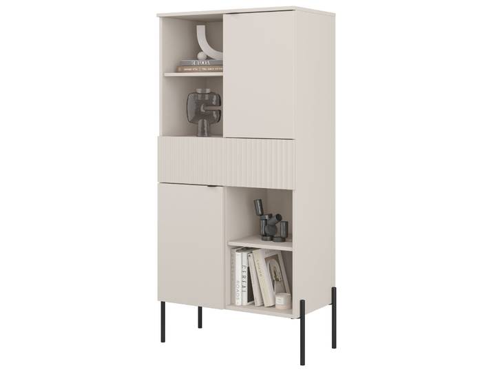 Zweituriges Regal Ore mit 70 cm Kaschmir-Schublade und