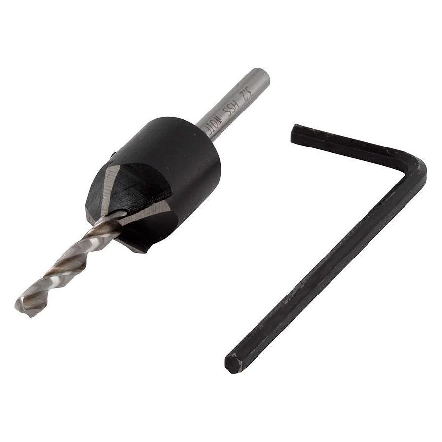 wolfcraft 1 Vorbohrer mit Senker ø3,2x12mm (12 mm, 3.2 mm) (2498000)