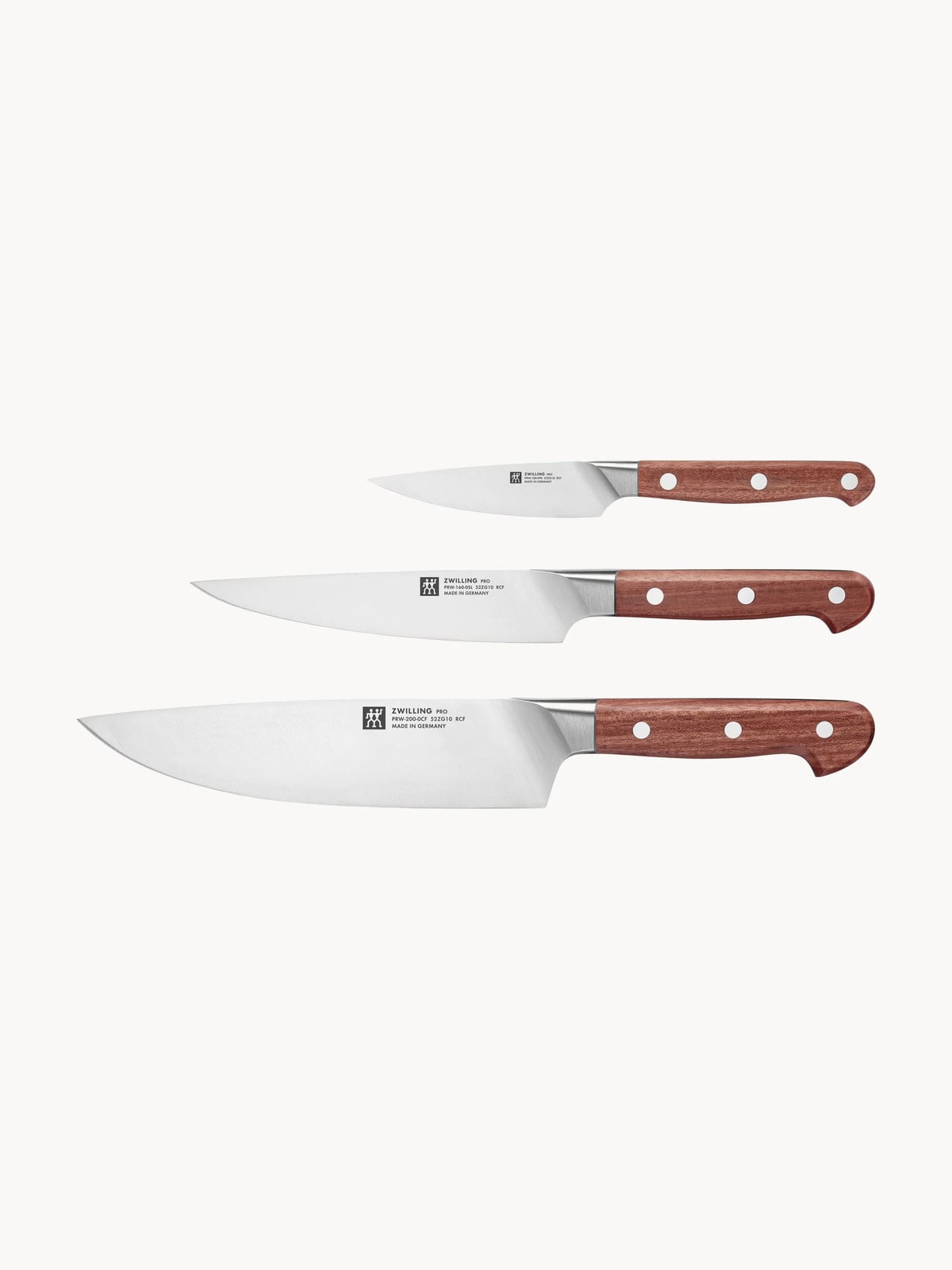 Zwilling Messen Pro Wood Chefmes 3-delig set
