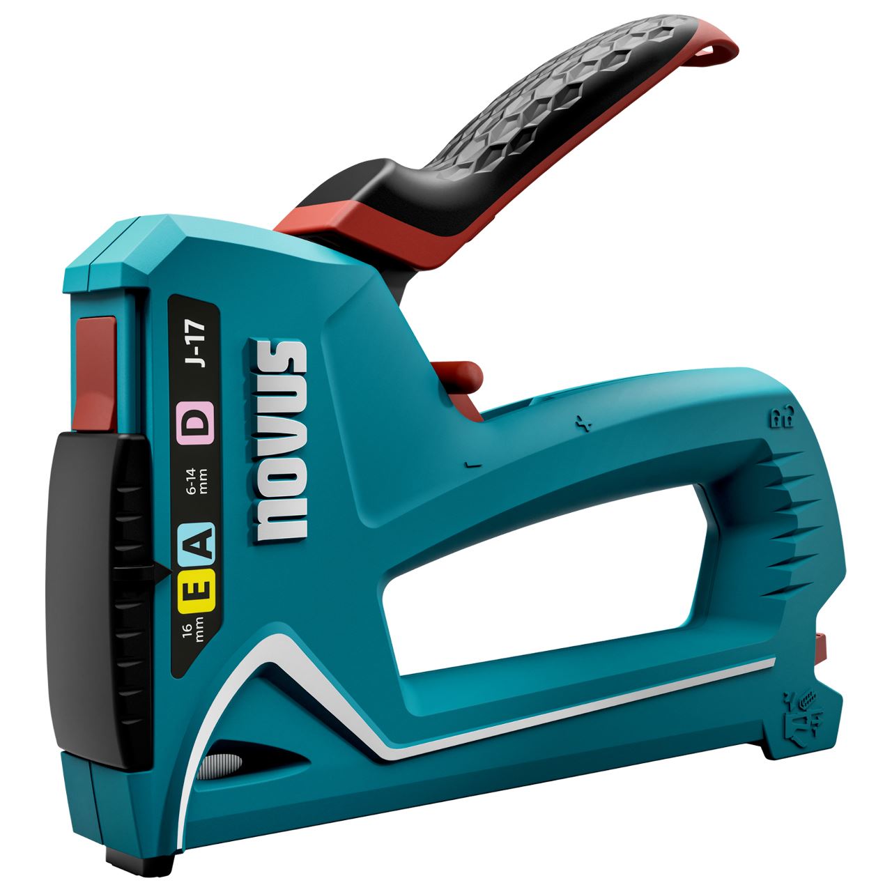 novus Handtacker J-17 türkis, weiß, 1 St.