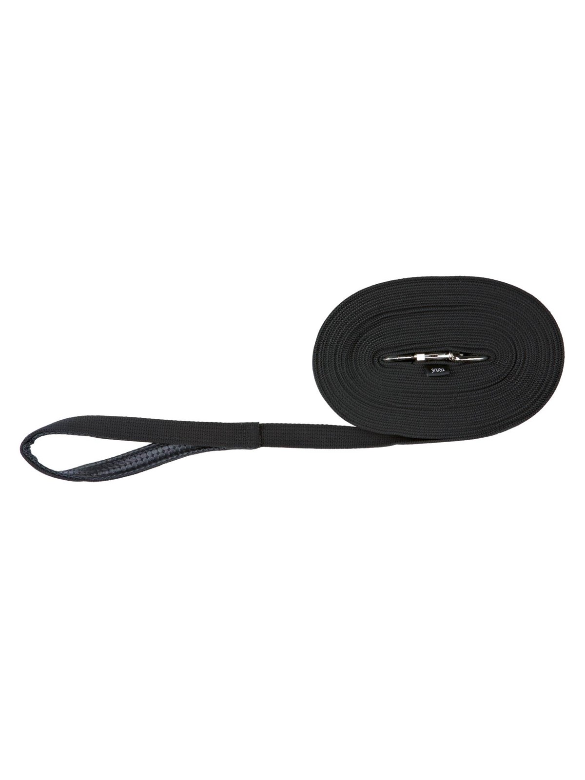 Trixie Tracking lead cotton M-L: 15 m/20 mm black