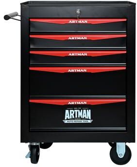 DEVERA "20"" Rolling Metal Tool Chest with 5 Drawers for Garage & Workshop"