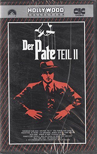 Al Pacino - Der Pate II [VHS] - Preis vom 11.10.2026 03:10:56 h