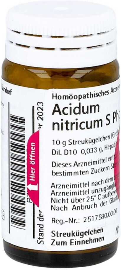 Acidum Nitricum S Phcp Globuli