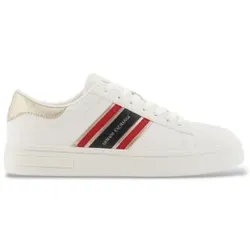 A|X Armani Exchange für Damen. XW002231AF21421MZ128 Urban Tech Sneaker weiß (39.5), Wohnung, Schnürsenkel, Lässig