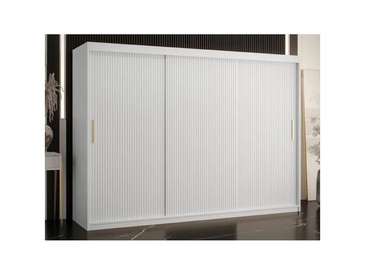 Armoire - Hartford - H124 - Blanc - 250x200x62cm