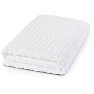 Duschtuch ROSS "CARRE", weiß, B:70cm L:140cm, Frottier, Frottier, Handtücher, 100% Baumwolle, Rippenstruktur, große Farbauswahl