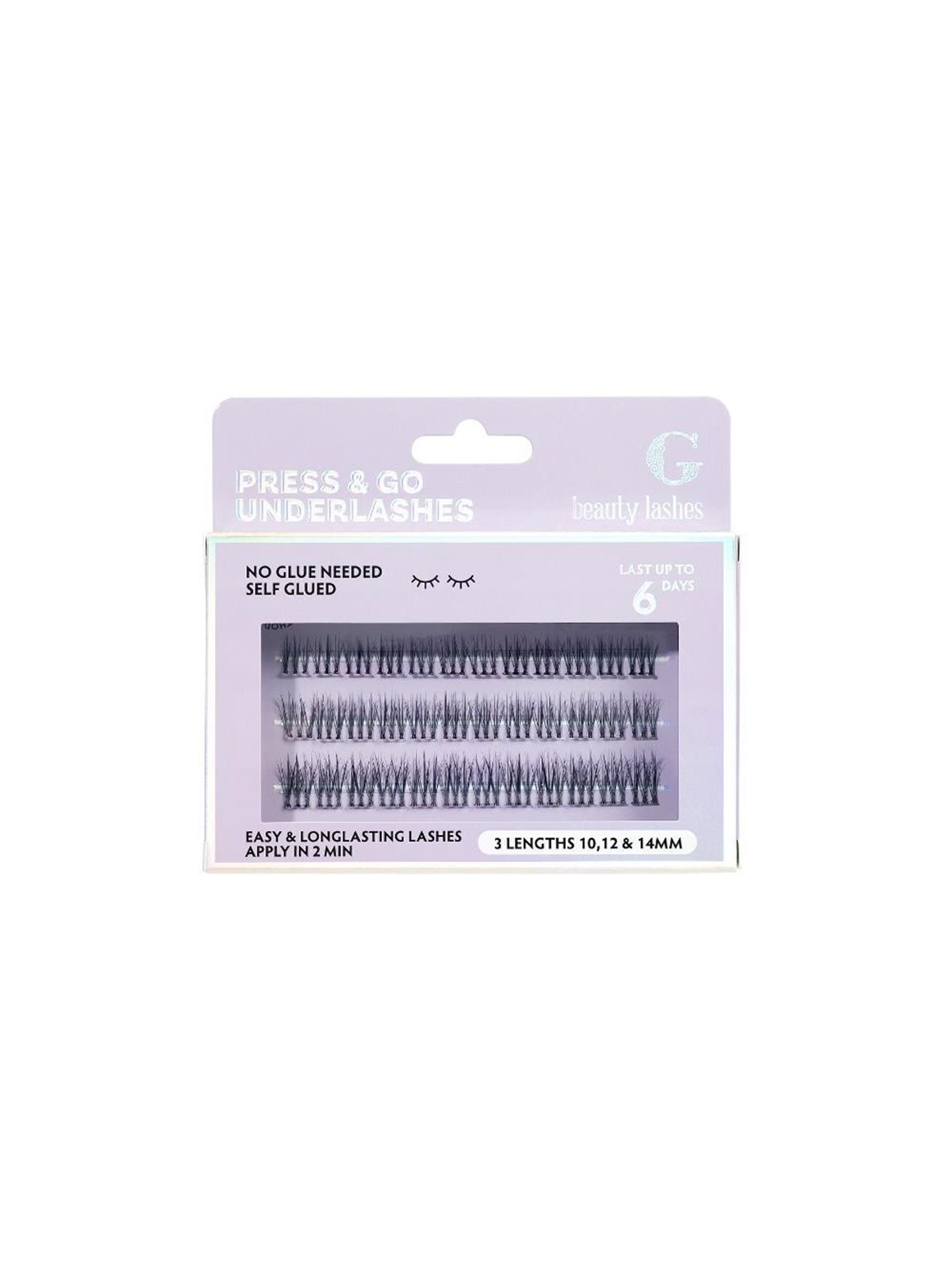 G Beauty Lashes Press & Go Underlashes -Everyday