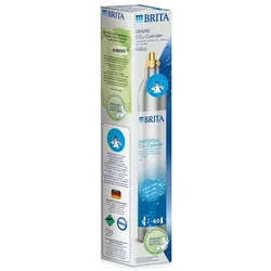 Brita CO2-Zylinder, Wassersprudler Zubehör, Silber