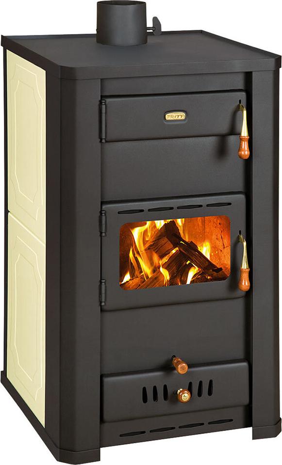 Kaminofen, Holzofen Wasserführend Prity, Modell S3 W21, Leistung 21.2 kW