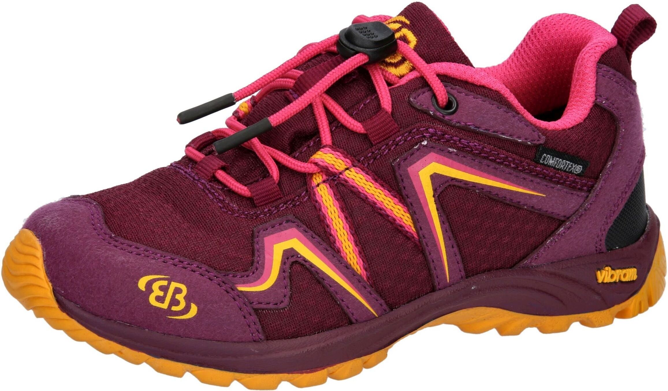 Outdoorschuh BRÜTTING "Outdoorschuh Rockwall", Gr. 37, rot, Synthetik, Schuhe Outdoorschuh rot 37