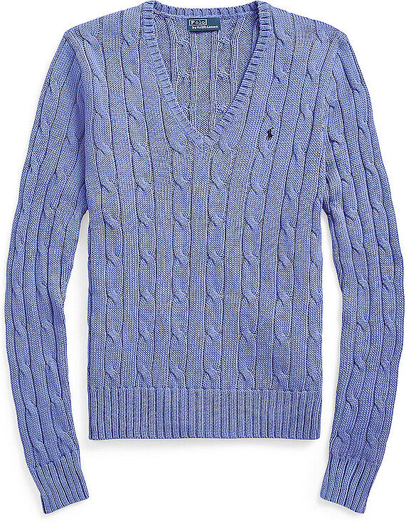POLO RALPH LAUREN Pullover Slim Fit KIMBERLY hellblau   XL XL