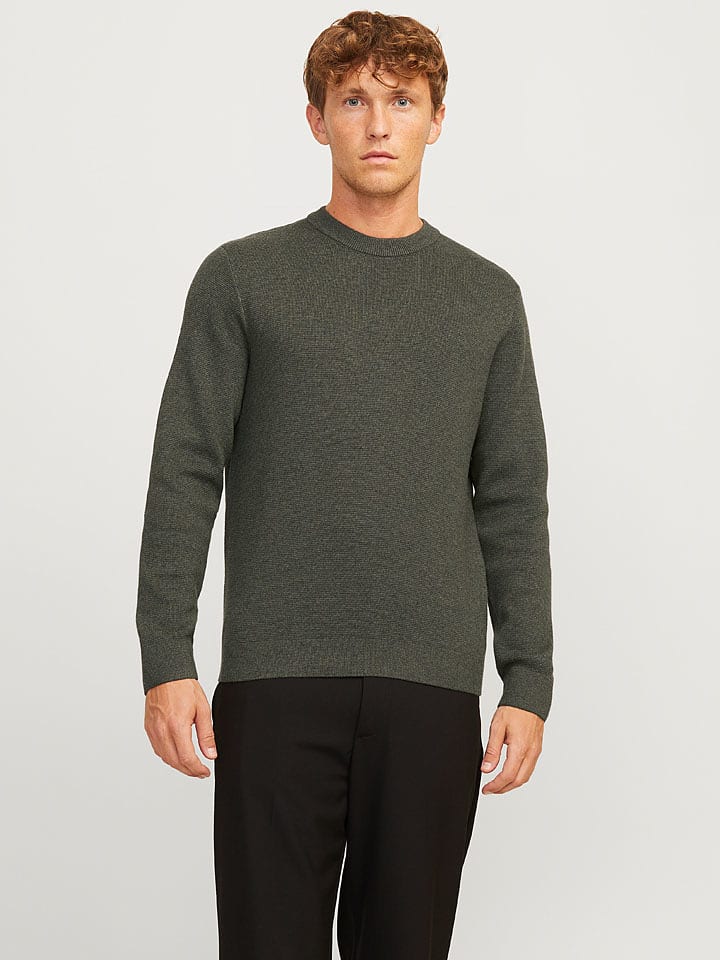 Jack & Jones Pullover "Milano" in Khaki - M
