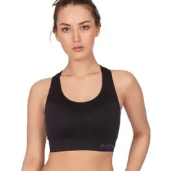 Pierre Robert BH Medium Support Sports Bra Schwarz Polyamid Medium Damen