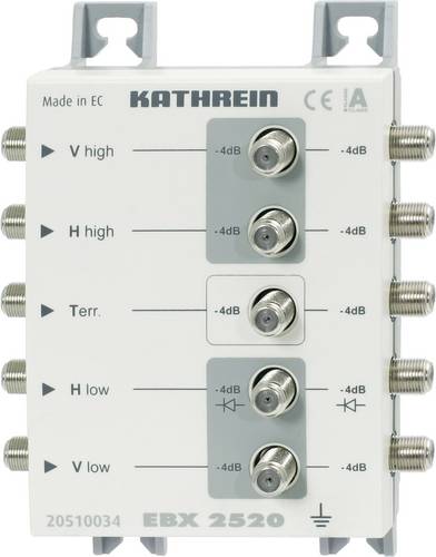 Kathrein EBX 2520 SAT-Verteiler 2-fach 5 - 862 MHz, 950 -2150 MHz