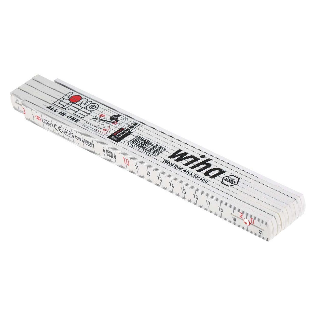 Wiha 2m Polyamidmeter ALL IN ONE (2 m) (33232)
