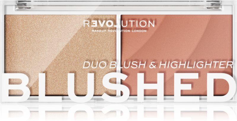 Revolution Relove Colour Play blusher with illuminator shade Sweet 5,8 g