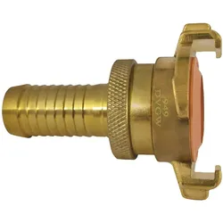 puteus Messing Trinkwasser GK-Saugkupplung 1 Zoll / 25 mm