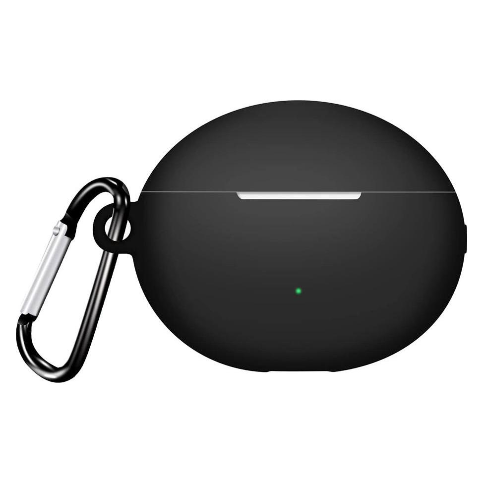 Techsuit - Silicone Case - for Huawei FreeBuds 6i, Smooth Ultrathin Material - Black (Kopfhörer Hülle) (65131575)