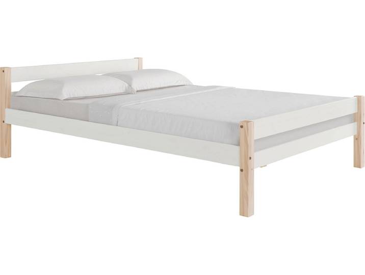 Bett NIVIO 140x200cm weiss