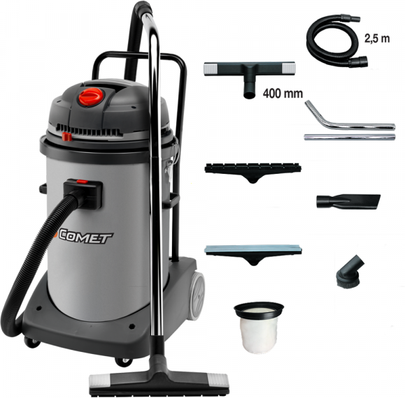 Comet CVP 278 P - Nass-/Trockensauger - 78 l - professionell