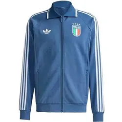 ADIDAS Herren Fanjacke Italien Anthem Auswärtsjacke, Größe XXL in Blau Blau