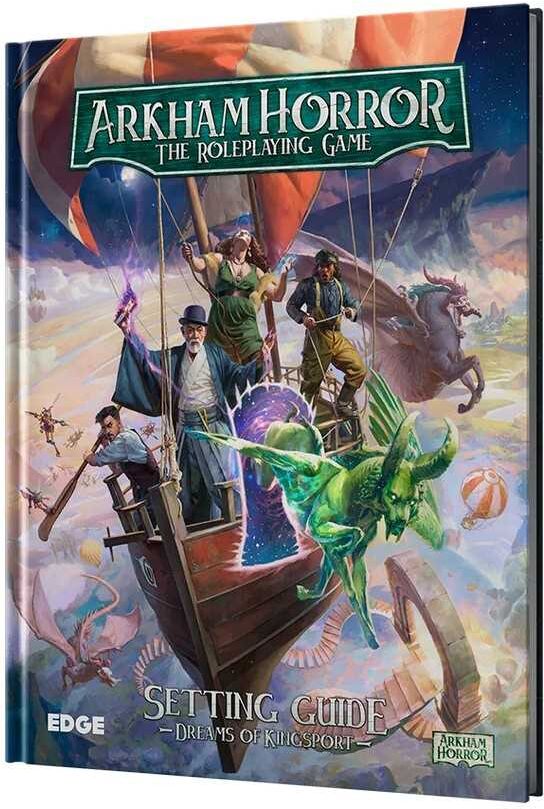 Edge Arkham Horror Roleplaying Game: Dreams of Kingsport, Cthulhu Mythos Adventure for 1-6 Players
