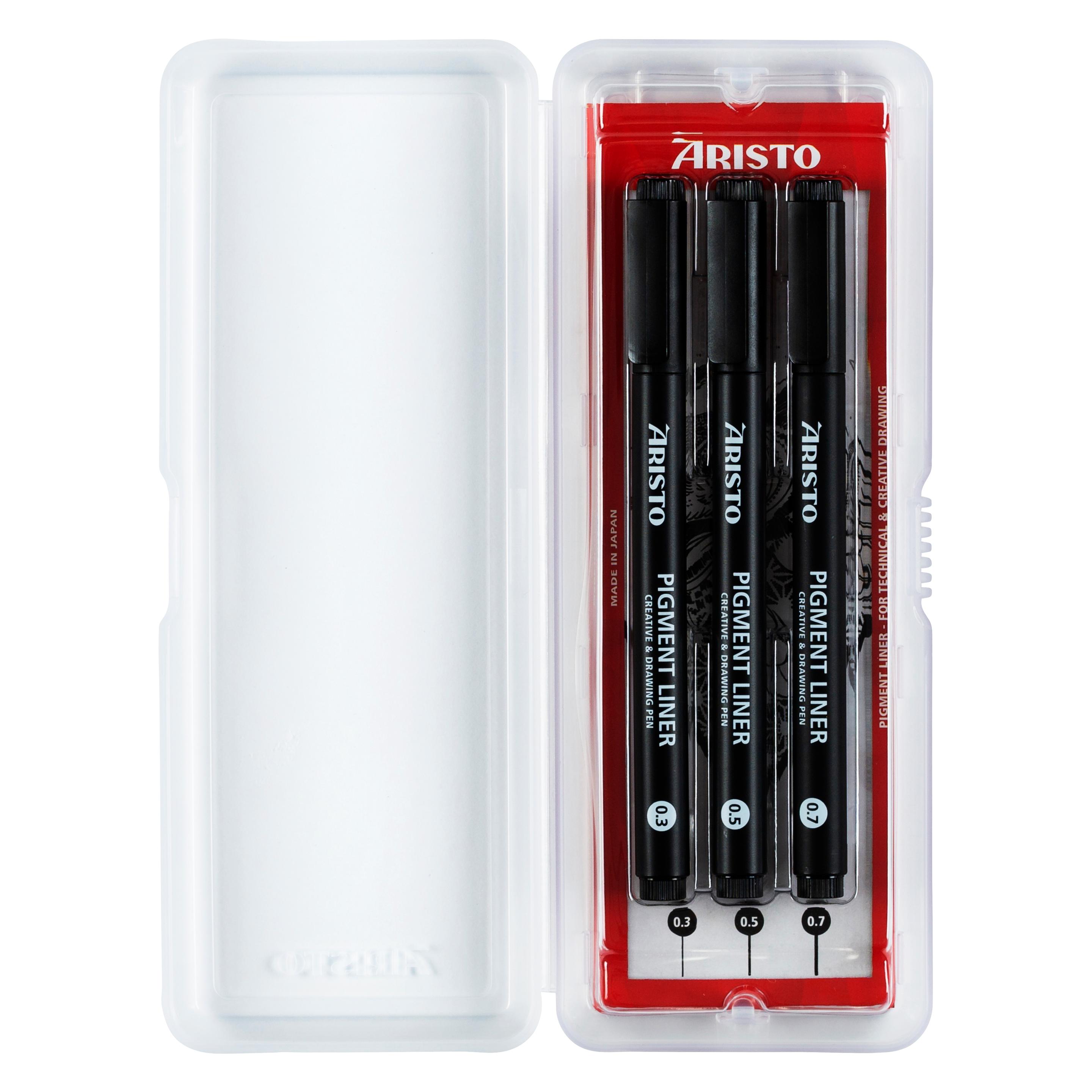 Aristo Pigmentliner, 3er Set 0,3 0,5 0,7 (3x) (AR23533)