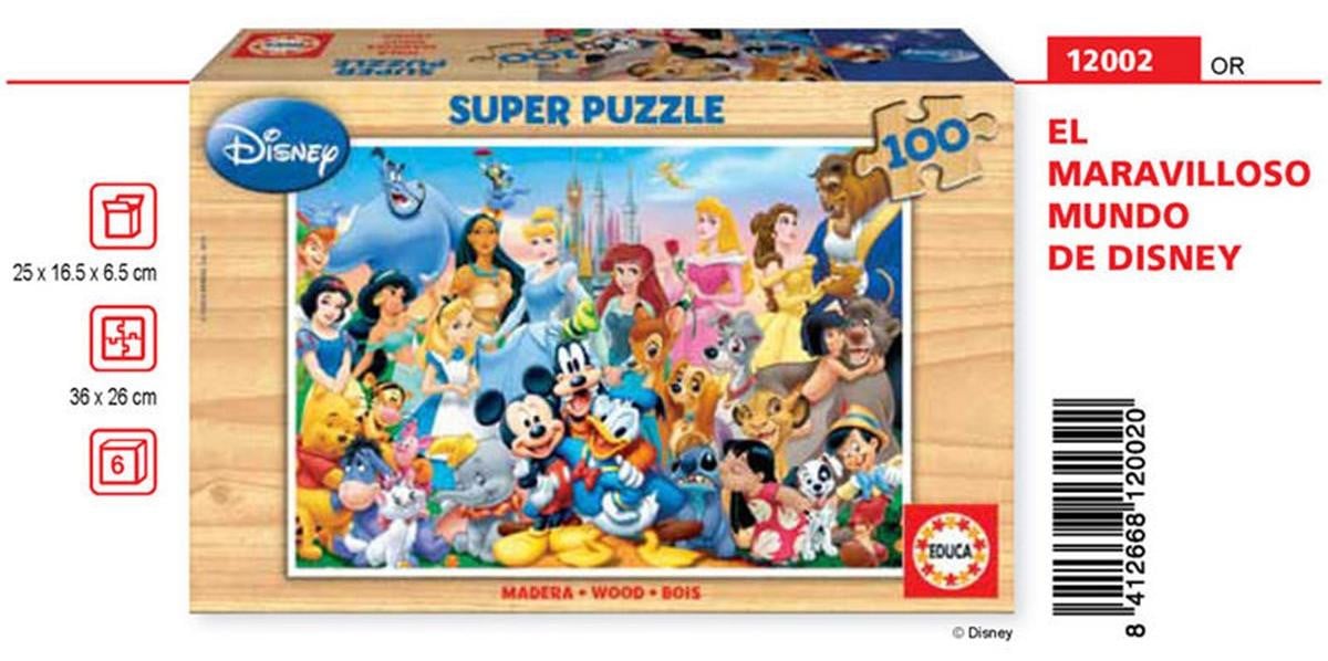 Educa De wonderlijke wereld van Disney puzzel