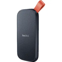 SANDISK Portable SSD - USB 3.2 Gen 2 Festplatte, 1 TB SSD, extern, Schwarz
