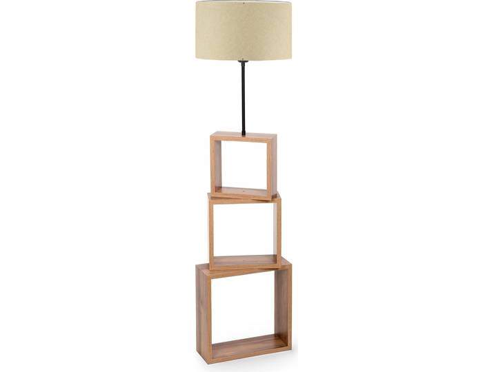Lampadaire 'Mansfield' 1 x E27 Crème