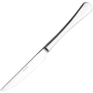 Esmeyer Steakmesser Sylvia 156-019, 12 Stück, 10 cm Edelstahlklinge mit Wellenschliff, Edelstahlgriff