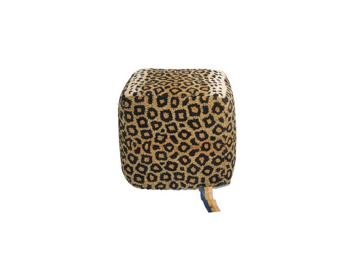 Doing Goods Leopard poef small - 1.40.15.005.700.3
