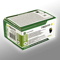 Lexmark Toner 71B2HY0 yellow
