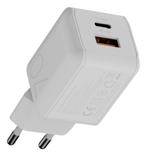XTORM NextGen GaN3 Ultra USB Ladegerät 70W Quick Charge 3.0 Weiß GaN