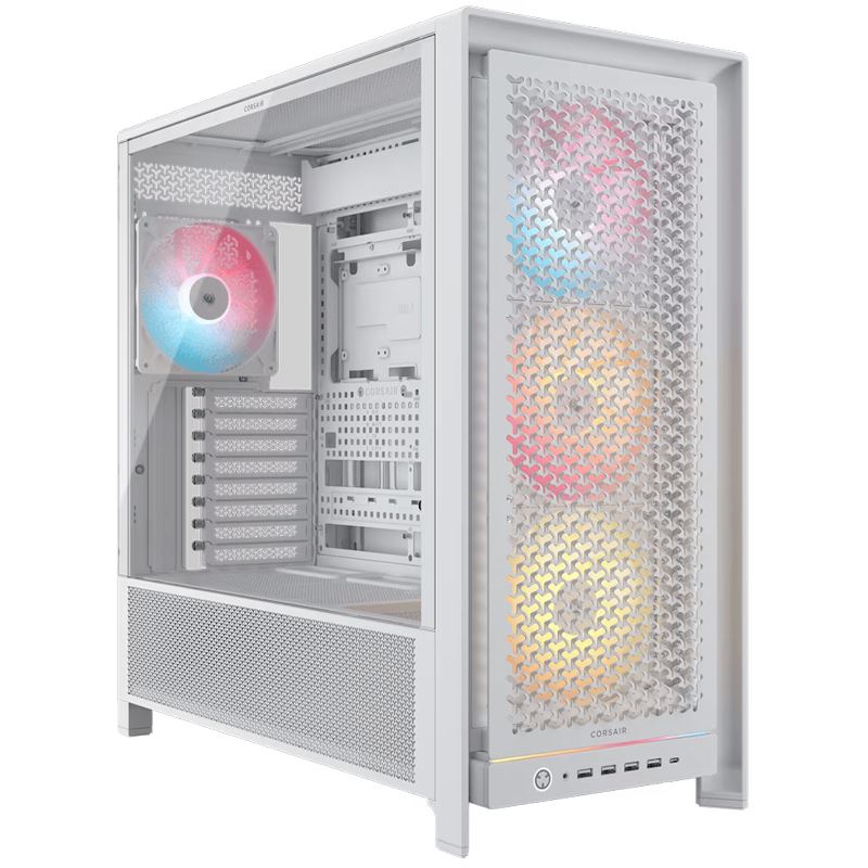 Corsair Frame 5000D RS ARGB Midi Tower ohne Netzteil weiss