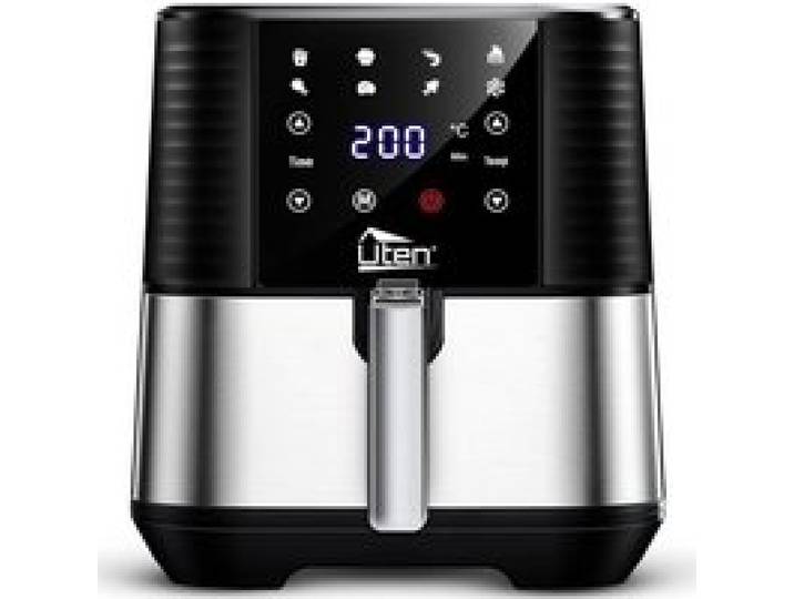 Friteuse Sans Huile 5.5L Friteuse À Air Chaud Electrique Multifonction Air Fryer Écran Tactile Lcd Avec 7 Programmes 1700W[PE555]